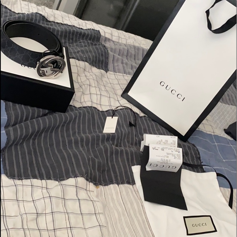 GG Supreme belt with G buckle - Picture 2 of 5